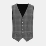 Hebridean Cairn Tartan Waistcoat Front