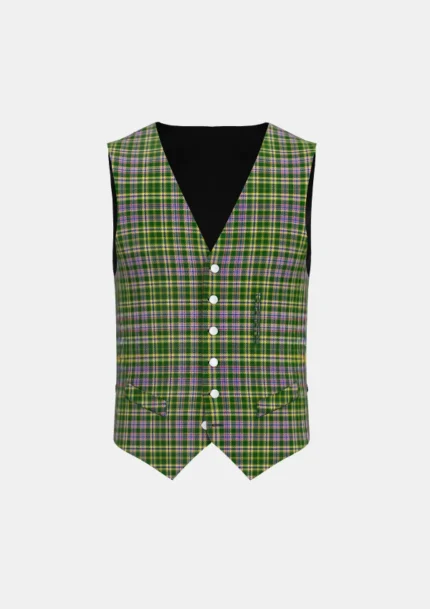Henry Tartan Waistcoat Front