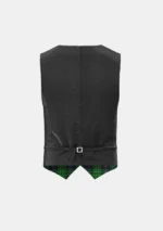Hibernian Football Club Tartan Waistcoat Back