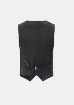 Highland Mist Tartan Waistcoat Back
