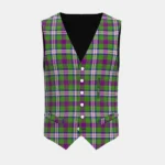 Hobbs Tartan Waistcoat Front