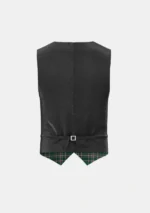 Hogan Tartan Waistcoat Back