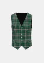 Hogan Tartan Waistcoat Front