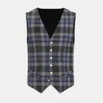 Hood Tartan Waistcoat Front
