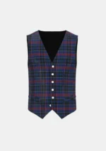 Hopkins Tartan Waistcoat Front