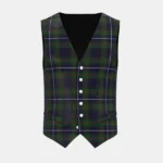 Humphries Tartan Waistcoat Front