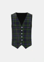 Humphries Tartan Waistcoat Front