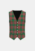 Hutcheson Tartan Waistcoat Front