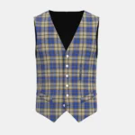 Independence Tartan Waistcoat Front