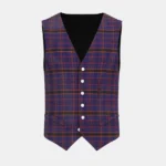 James of Wales Tartan Waistcoat Front