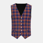 Kane Arran Tartan Waistcoat Front