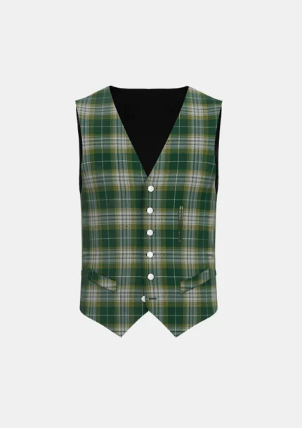 Kelso Tartan Waistcoat Front
