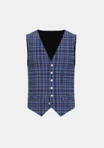 Kennewell Tartan Waistcoat Front