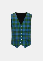 Kerr Hunting Tartan Waistcoat Front