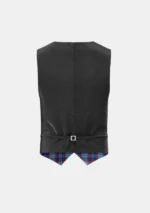 Kilpatrick School Tartan Waistcoat Back