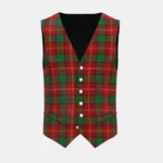Kirk Tartan Waistcoat Front
