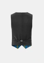 Laing Tartan Waistcoat Back