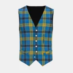 Laing Tartan Waistcoat Front