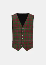 Leighton Tartan Waistcoat Front