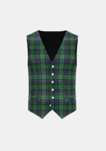 Leinster Tartan Waistcoat Front