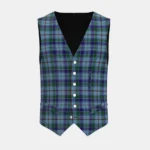 Leith Tartan Waistcoat Front