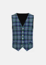 Leith Tartan Waistcoat Front
