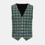 Lloyd of Wales Tartan Waistcoat Front
