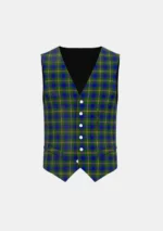 Loch Tay Tartan Waistcoat Front