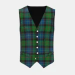 Lochaber Tartan Waistcoat Front