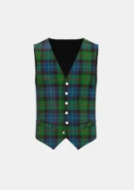 Lochaber Tartan Waistcoat Front
