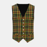 Londonderry County Tartan Waistcoat Front