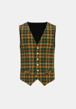 Londonderry County Tartan Waistcoat Front