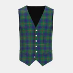 Lowry Tartan Waistcoat Front