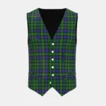 MacBride Tartan Waistcoat Front