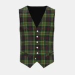 MacDiarmid Tartan Waistcoat Front