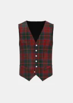 MacDonald of Glencoe Tartan Waistcoat Front