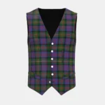 MacDonell of Glengarry Tartan Waistcoat Front