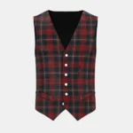 MacDougall of William Tartan Waistcoat Front