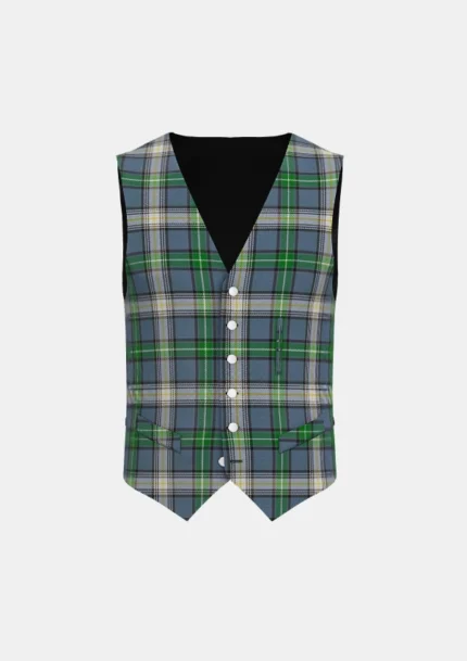 MacDowall Tartan Waistcoat Front
