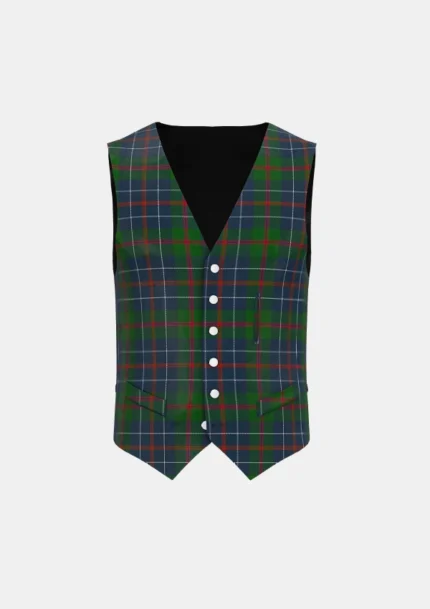 MacHardy Tartan Waistcoat Front