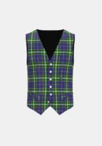 MacManus Tartan Waistcoat Front