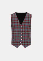 MacNamara Tartan Waistcoat Front