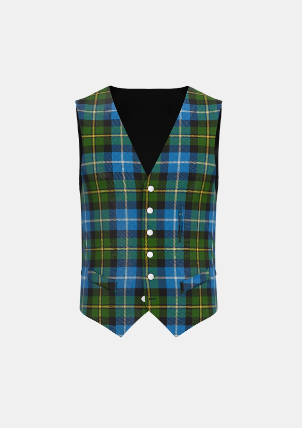 MacNeil of Barra Tartan Waistcoat Front MacNeil of Barra Tartan Waistcoat Front