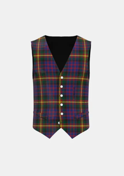 MacSporran Tartan Waistcoat Front