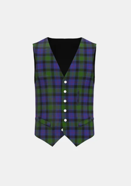 MacTaggart Tartan Waistcoat Front