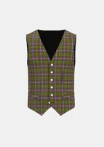 MacVicar Tartan Waistcoat Front