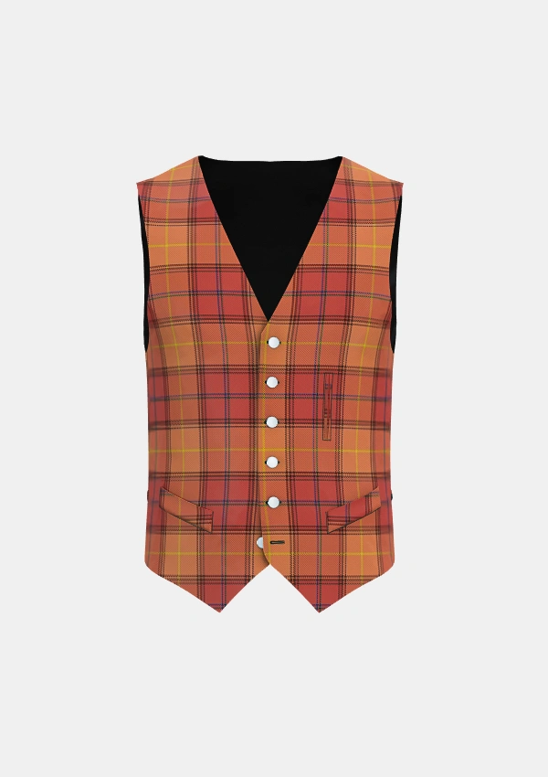 Macallan The Tartan Waistcoat Front Macallan The Tartan Waistcoat Front