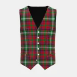 Maguire Tartan Waistcoat Front