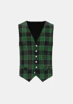 Malone Tartan Waistcoat Front