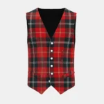 Marjoribanks Tartan Waistcoat Front